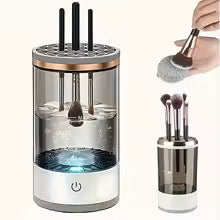 Nettoyeur de pinceaux de maquillage électrique